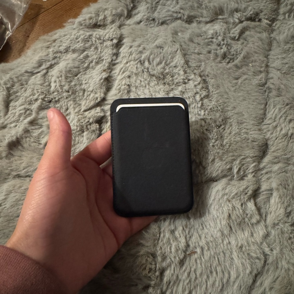 Apple Black Card Holder